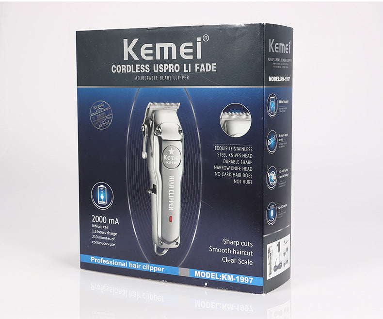 Professional Hair Trimmer for Men | Rechargeable Beard & Hair Clipper
